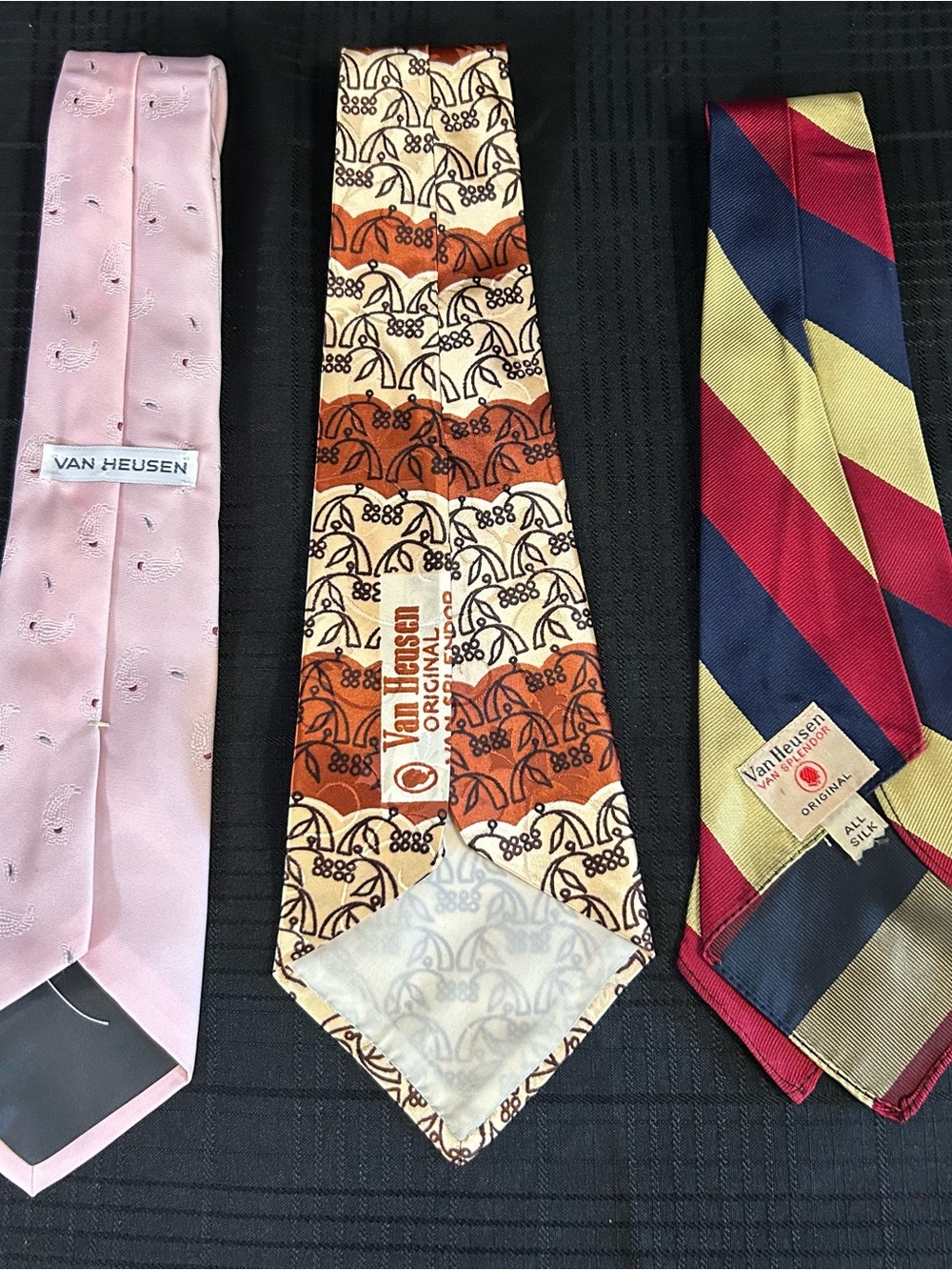 Vintage Art Deco Van Heusen Men's Neckties